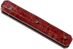 Akinod Utility Folding Knife 18H07 Downtown Red, Gentleman's Knife -Knives and Tools Shop AIA03M00015 04 akinod