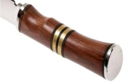 Autine Hunting Knife, Rosewood, Mirror Polish D2, RH Sheath, Hunting Knife -Knives and Tools Shop AT HUNTING 04 autine at hunting 04