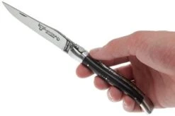 Laguiole En Aubrac HP 12cm Ebony Hand-filed L0212EBH-FSI1 -Knives and Tools Shop AUL0212EBH FSI1 07 laguiole en aubrac aul0212ebh fsi1 07