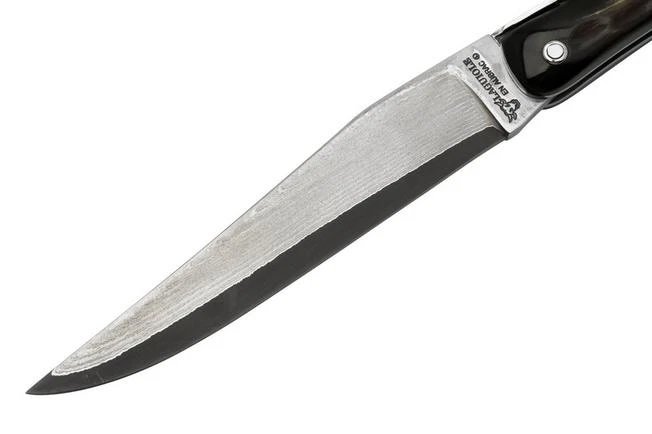 Laguiole En Aubrac 0512BULI-FQI1 Buffalo Horn Japanese Damascus, Pocket Knife 5 Laguiole En Aubrac 0512BULI-FQI1 Buffalo Horn Japanese Damascus, Pocket Knife - Image 3