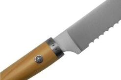 Laguiole En Aubrac Gourmet PG025BII Bread Knife Box Wood, 25 Cm -Knives and Tools Shop AUPG025BII 05 laguiole