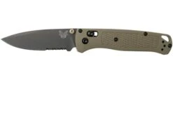 Benchmade Bugout 535SGRY-1 - Serrated Ranger Green Pocket Knife