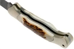 Böker Scout Spearpoint Stag Damascus 112201DAM Stag Horn, Pocket Knife 14 Böker Scout Spearpoint Stag Damascus 112201DAM Stag Horn, Pocket Knife -Knives and Tools Shop BO112201DAM 05 boker