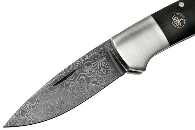 Böker Davis Hunter 116624DAM Steam Engine Damascus Pocket Knife 5 Böker Davis Hunter 116624DAM Steam Engine Damascus Pocket Knife - Image 3