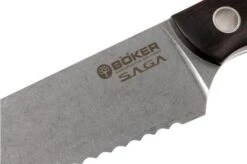 Böker 130381, Saga Bread Knife, Grenadill 14 Böker 130381, Saga Bread Knife, Grenadill -Knives and Tools Shop BO130381 04 boker saga stonewash grandil bo130381 04
