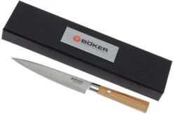 Böker Damast Olive 15.5 Cm Paring Knife, 130434DAM -Knives and Tools Shop BO130434DAM 06 boker damast olive bo130434dam 06
