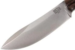 Bark River Mini Kalahari A2, Macassar Ebony, Brown Sheath -Knives and Tools Shop BRK12 012MAK 03 bark river brk12 012mak 03