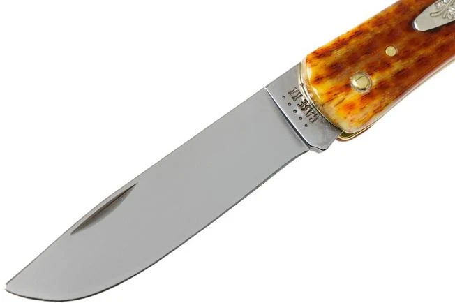 Case Knives Sod Buster Jr Pocket Worn Harvest Orange Bone Corn Cob Jig 07396, 6137 SS Pocket Knife 5 Case Knives Sod Buster Jr Pocket Worn Harvest Orange Bone Corn Cob Jig 07396, 6137 SS Pocket Knife - Image 3