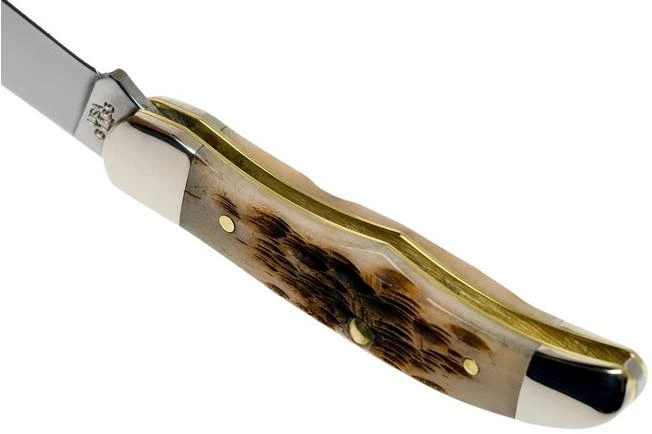 Case Pocket Hunter Amber Jigged Bone, 10727, 61165 SS Pocket Knife 7 Case Pocket Hunter Amber Jigged Bone, 10727, 61165 SS Pocket Knife - Image 5
