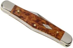 Case Half Whittler Autumn Maple Burl Wood, 11543, 7208 SS Pocket Knife -Knives and Tools Shop CE11543 04 case