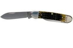 Case Canoe Olive Green Bone, Russell Jig, 13286, 62131 SS Pocket Knife 8 Case Canoe Olive Green Bone, Russell Jig, 13286, 62131 SS Pocket Knife -Knives and Tools Shop CE13286 03 case