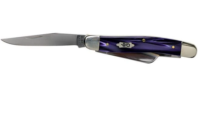 Case Knives Medium Stockman Wicked Purple Smooth Kirinite, 17332, 10318 SS Pocket Knife 5 Case Knives Medium Stockman Wicked Purple Smooth Kirinite, 17332, 10318 SS Pocket Knife - Image 3