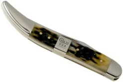 Case Medium Texas Toothpick, Tang Stamp Series, Peach Seed Jig, Olive Green Bone 21515, 610094 SS Pocket Knife 11 Case Medium Texas Toothpick, Tang Stamp Series, Peach Seed Jig, Olive Green Bone 21515, 610094 SS Pocket Knife -Knives and Tools Shop CE21515 04 case