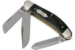 Case Sowbelly Double Black Canvas Micarta, 23141, TB10339 SS Pocket Knife