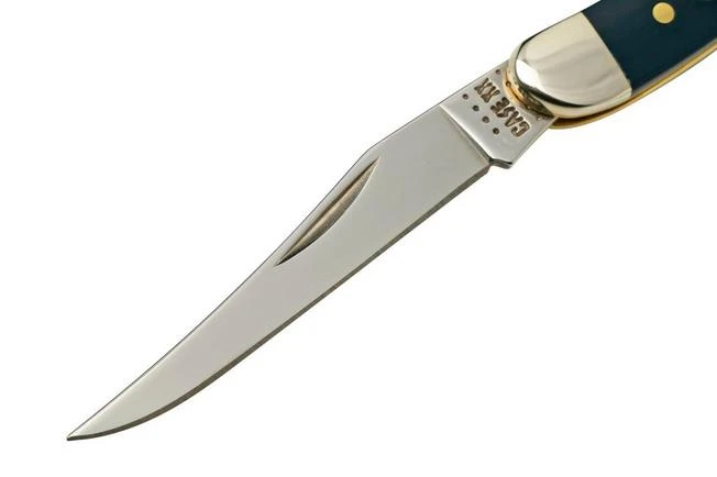 Case Small Texas Toothpick Navy Blue Synthetic, 23617, 4254 SS Pocket Knife 5 Case Small Texas Toothpick Navy Blue Synthetic, 23617, 4254 SS Pocket Knife - Image 3