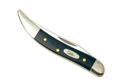 Case Small Texas Toothpick Navy Blue Synthetic, 23617, 4254 SS Pocket Knife 13 Case Small Texas Toothpick Navy Blue Synthetic, 23617, 4254 SS Pocket Knife -Knives and Tools Shop CE23617 06 case 1