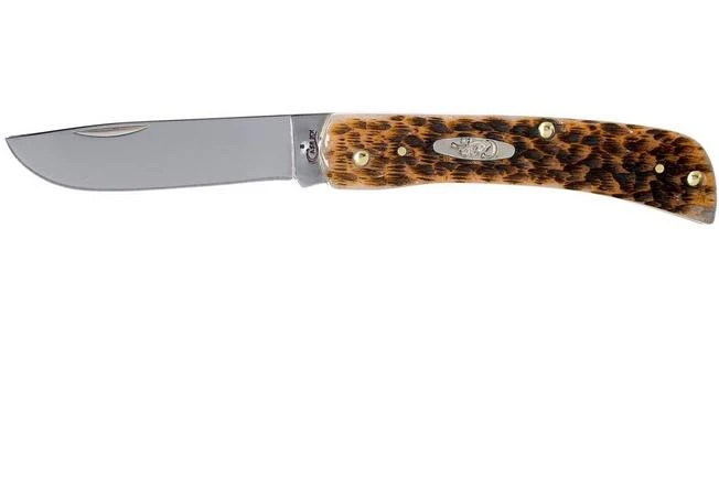 Case Sod Buster Jr Amber Jigged Bone, 00245, 6137 SS Pocket Knife 3 Case Sod Buster Jr Amber Jigged Bone, 00245, 6137 SS Pocket Knife