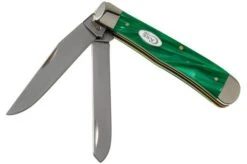 Case Trapper SparXX Green Pearl Kirinite Smooth, 27370, 10254 SS Pocket Knife