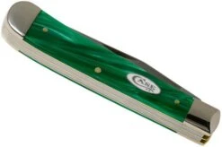 Case Trapper SparXX Green Pearl Kirinite Smooth, 27370, 10254 SS Pocket Knife -Knives and Tools Shop CE27370 04 case 1