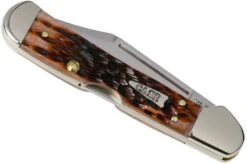 Case Mini Copperlock Brown Bone, Peach Seed Jig, 42655, 61749L SS Pocket Knife 13 Case Mini Copperlock Brown Bone, Peach Seed Jig, 42655, 61749L SS Pocket Knife -Knives and Tools Shop CE42655 06 case