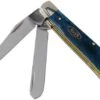 Case Mini Trapper Mediterranean Blue Bone, Smooth, 52803, 6207 SS Pocket Knife -Knives and Tools Shop CE52803 01 case