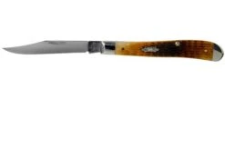 Case Slimline Trapper Antique Bone, Rogers Corn Cob Jig, 52839, 61048 SS Pocket Knife