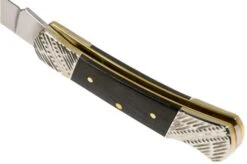 Case Lockback Ebony Wood, Worked Bolsters, 59672, 71225L SS Pocket Knife 13 Case Lockback Ebony Wood, Worked Bolsters, 59672, 71225L SS Pocket Knife -Knives and Tools Shop CE59672 05 case knives