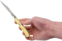 Case Slimline Trapper Yellow Synthetic, 80031, 31048 SS Pocket Knife 19 Case Slimline Trapper Yellow Synthetic, 80031, 31048 SS Pocket Knife -Knives and Tools Shop CE80031 09 case ce80031 09