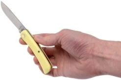 Case Sod Buster Jr. Yellow Synthetic, 80032, 3137 SS Pocket Knife 19 Case Sod Buster Jr. Yellow Synthetic, 80032, 3137 SS Pocket Knife -Knives and Tools Shop CE80032 09 case ce80032 09