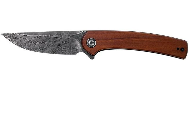 Civivi Mini Asticus C19026B-DS2 Damascus, Cuibourtia Pocket Knife 3 Civivi Mini Asticus C19026B-DS2 Damascus, Cuibourtia Pocket Knife