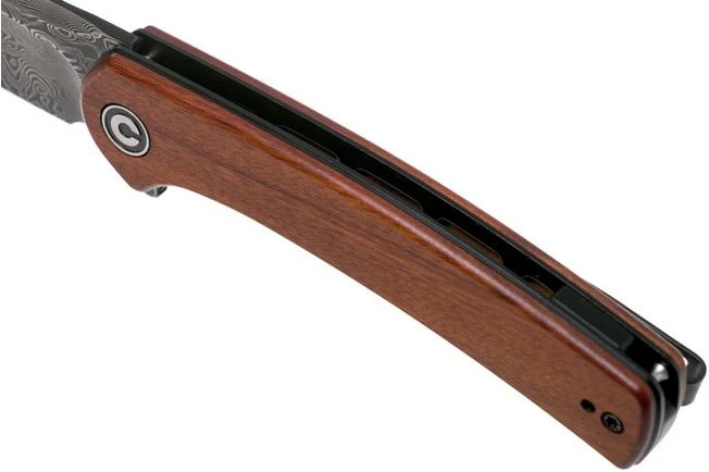 Civivi Mini Asticus C19026B-DS2 Damascus, Cuibourtia Pocket Knife 9 Civivi Mini Asticus C19026B-DS2 Damascus, Cuibourtia Pocket Knife - Image 7