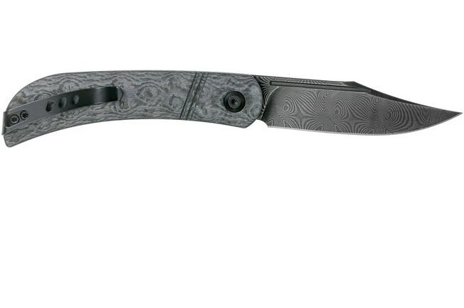 Civivi Appalachian Drifter C2015DS-1 Damascus, Grey G10 Rose Carbon Fibre Gentleman's Knife 4 Civivi Appalachian Drifter C2015DS-1 Damascus, Grey G10 Rose Carbon Fibre Gentleman's Knife - Image 2