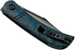 Civivi Appalachian Drifter C2015DS-2 Damascus, Blue G10 Rose Carbon Fibre Gentleman's Knife -Knives and Tools Shop CIC2015DS 2 04 civivi