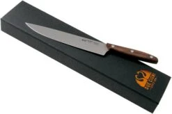 Due Cigni 1896, 2C1007NO Carving Knife 20 Cm, Walnut Wood -Knives and Tools Shop DG2C1007NO 06 due signi 1896