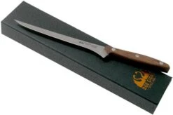 Due Cigni 1896, 2C1012NO Filleting Knife 18 Cm, Walnut Wood -Knives and Tools Shop DG2C1012NO 06 due signi 1896