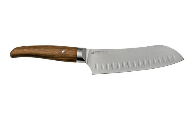 Due Cigni Coquus Santoku 18cm, 2C2103SO Santoku Knife 4 Due Cigni Coquus Santoku 18cm, 2C2103SO Santoku Knife - Image 2