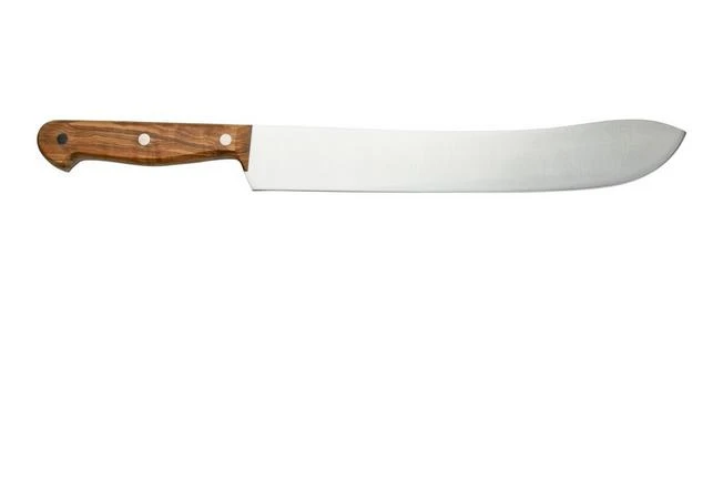 Due Cigni Tuscany 2C764-28OL Butcher's Knife 28 Cm Olive Wood 4 Due Cigni Tuscany 2C764-28OL Butcher's Knife 28 Cm Olive Wood - Image 2