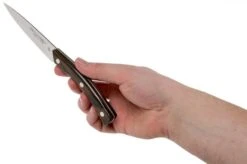 Due Cigni Arne Line Paring Knife 10 Cm, Ziricote -Knives and Tools Shop DG2C901ZW 06 due cigni arne