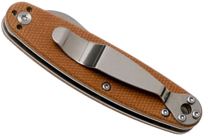 ESEE Churp EE-CH-02 D2, Brown Micarta Pocket Knife 6 ESEE Churp EE-CH-02 D2, Brown Micarta Pocket Knife - Image 4