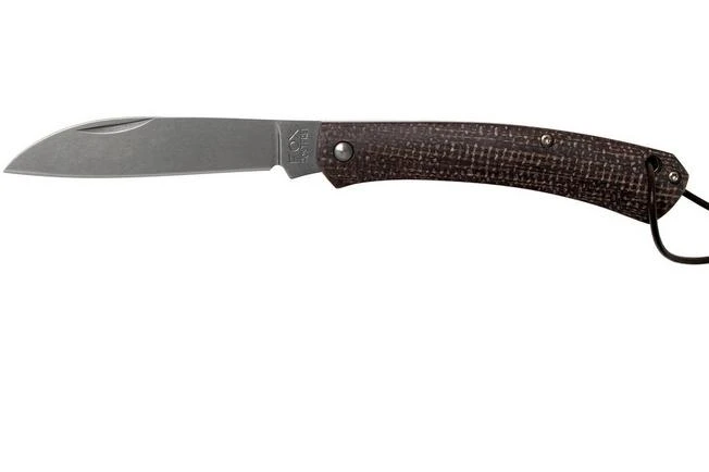 Fox Nauta FX-230MIBI Bison Micarta Pocket Knife 3 Fox Nauta FX-230MIBI Bison Micarta Pocket Knife