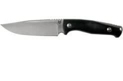 Fox TUR FX-529 Black G10 Fixed Knife, Jesper Voxnaes Design