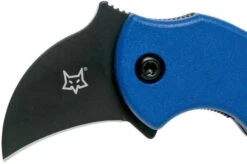 Fox Mini-KA FX-535BLB Blue & Black, Karambit Keychain Knife -Knives and Tools Shop FOFX 535BLB 03 fox knives 1