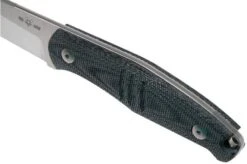 GiantMouse GMF2-DB Double Black Canvas Micarta, Satin, Fixed Knife, Ansø En Voxnaes Design -Knives and Tools Shop GMGMF2 DB 05 giantmouse