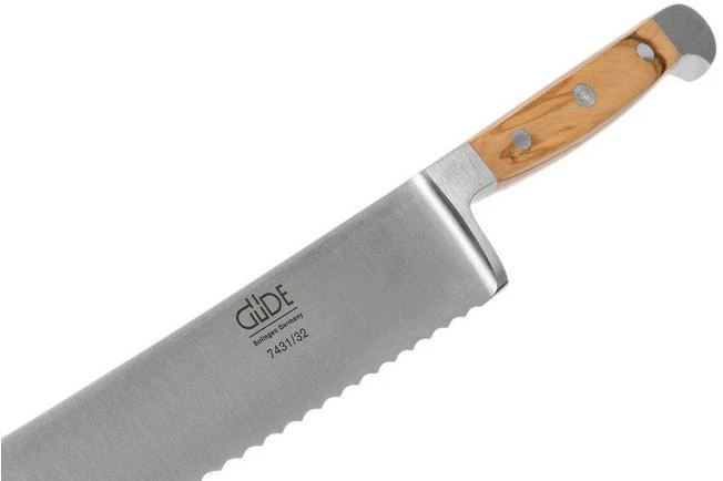 Güde Alpha Olive Bread Knife, 7431-32 6 Güde Alpha Olive Bread Knife, 7431-32 - Image 4