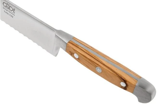 Güde Alpha Olive Bread Knife, 7431-32 8 Güde Alpha Olive Bread Knife, 7431-32 - Image 6