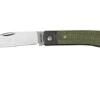 Jack Wolf Venom Jack VEN-01-GRN Canvas Micarta Green, Slipjoint Pocket Knife -Knives and Tools Shop JW VEN 01 GRN 01 jackwolf