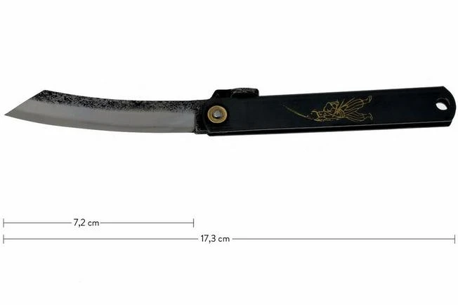 Higo Pocket Knife MY-95K, 7 Cm - Higonokami 3 Higo Pocket Knife MY-95K, 7 Cm - Higonokami