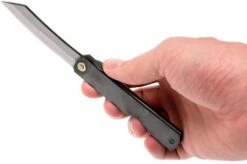 Higonokami Pocket Knife 7,4 Cm KT-HIGO07BL, SK-carbon Steel, Black 15 Higonokami Pocket Knife 7,4 Cm KT-HIGO07BL, SK-carbon Steel, Black -Knives and Tools Shop KT HIGO07BL 07 higonokami kt higo07bl 07