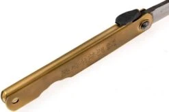 Higonokami Pocket Knife 7 Cm HIGO09, Blue Paper Steel, Messing 15 Higonokami Pocket Knife 7 Cm HIGO09, Blue Paper Steel, Messing -Knives and Tools Shop KT HIGO09 06 higonokami kt higo09 06