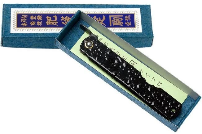 Higonokami Pocket Knife 7,3 Cm HIGO27, Blue Paper Steel 10 Higonokami Pocket Knife 7,3 Cm HIGO27, Blue Paper Steel - Image 8